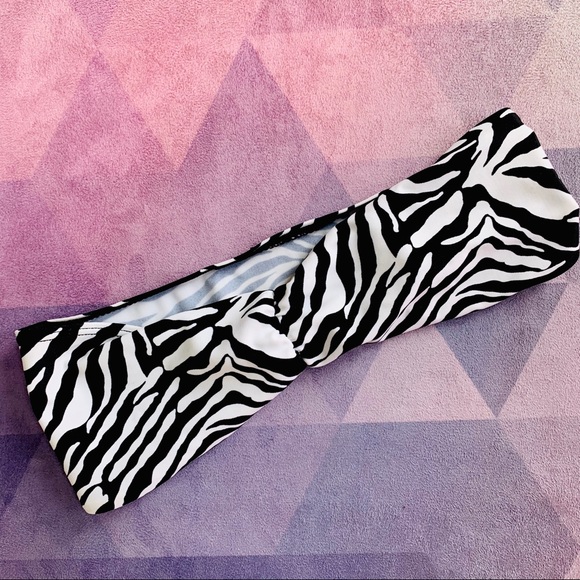 💘 AMERICAN APPAREL ZEBRA BANDEAU - Picture 2 of 6